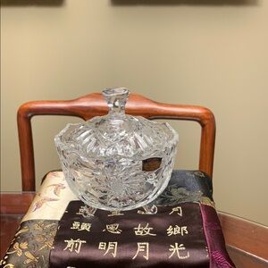 Elegant  Crystal Candy Dish